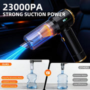 Cordless Handheld Vacuum Cleaner with 23000Pa Suction for Home & Car Cleaning