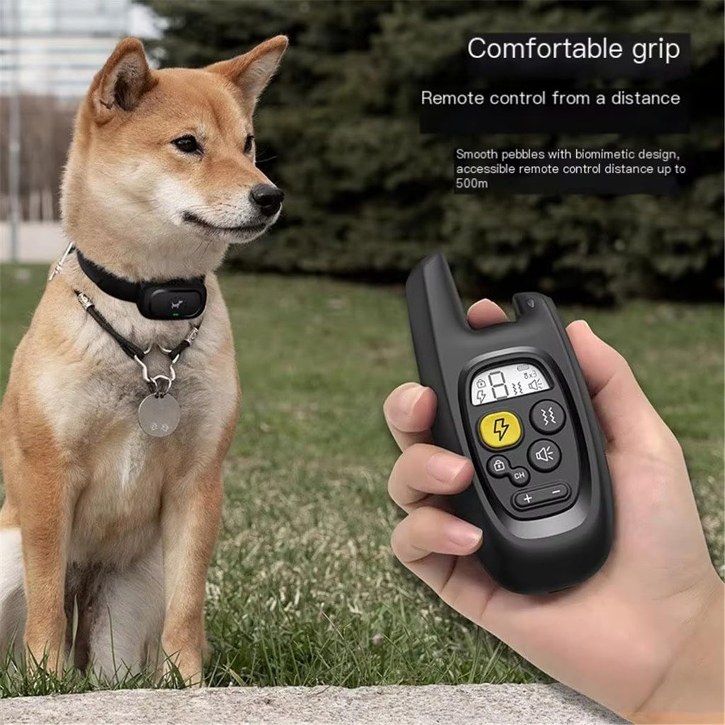 Rechargeable Waterproof Dog Training Collar with Remote Control