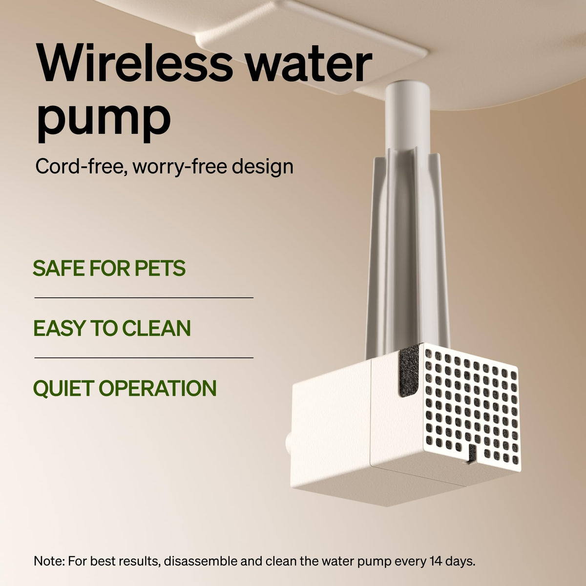 Smart Stainless Steel Pet Water Fountain with App Monitoring, 3L