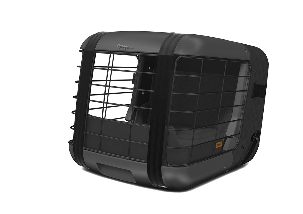 Crash-Tested Pet Car Carrier with ISOFIX & Seat Belt Compatibility, Up to 33 lbs