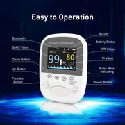 Bluetooth Pet Blood Oxygen & Pulse Rate Monitor with Tongue Probe