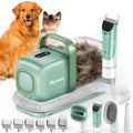 Dog Grooming Vacuum Kit with Hair Clipper & Shedding Brush, 15000Pa