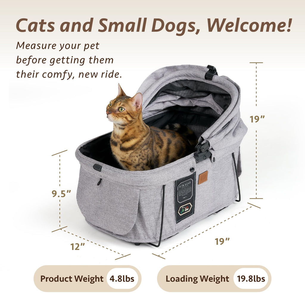 Small & Medium Dog Car Seat & Carrier Booster Seat