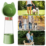 Dog Water Bottle 2-in-1 Leak Proof Portable Drinking Tools