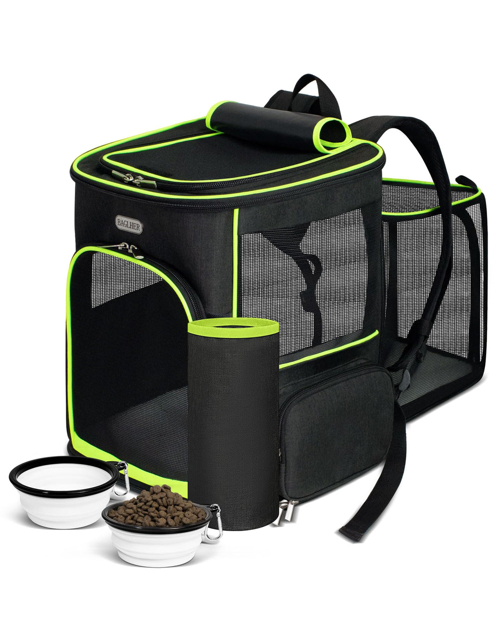 Airline Approved Pet Travel Backpack for Small & Medium Cats and Dogs