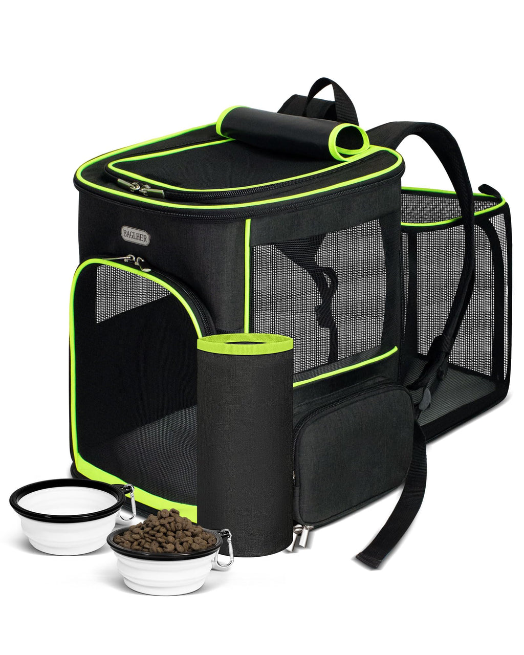Airline Approved Pet Travel Backpack for Small & Medium Cats and Dogs
