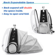 Bubble Pet Carrier Backpack for Cats & Puppies, Airline Approved