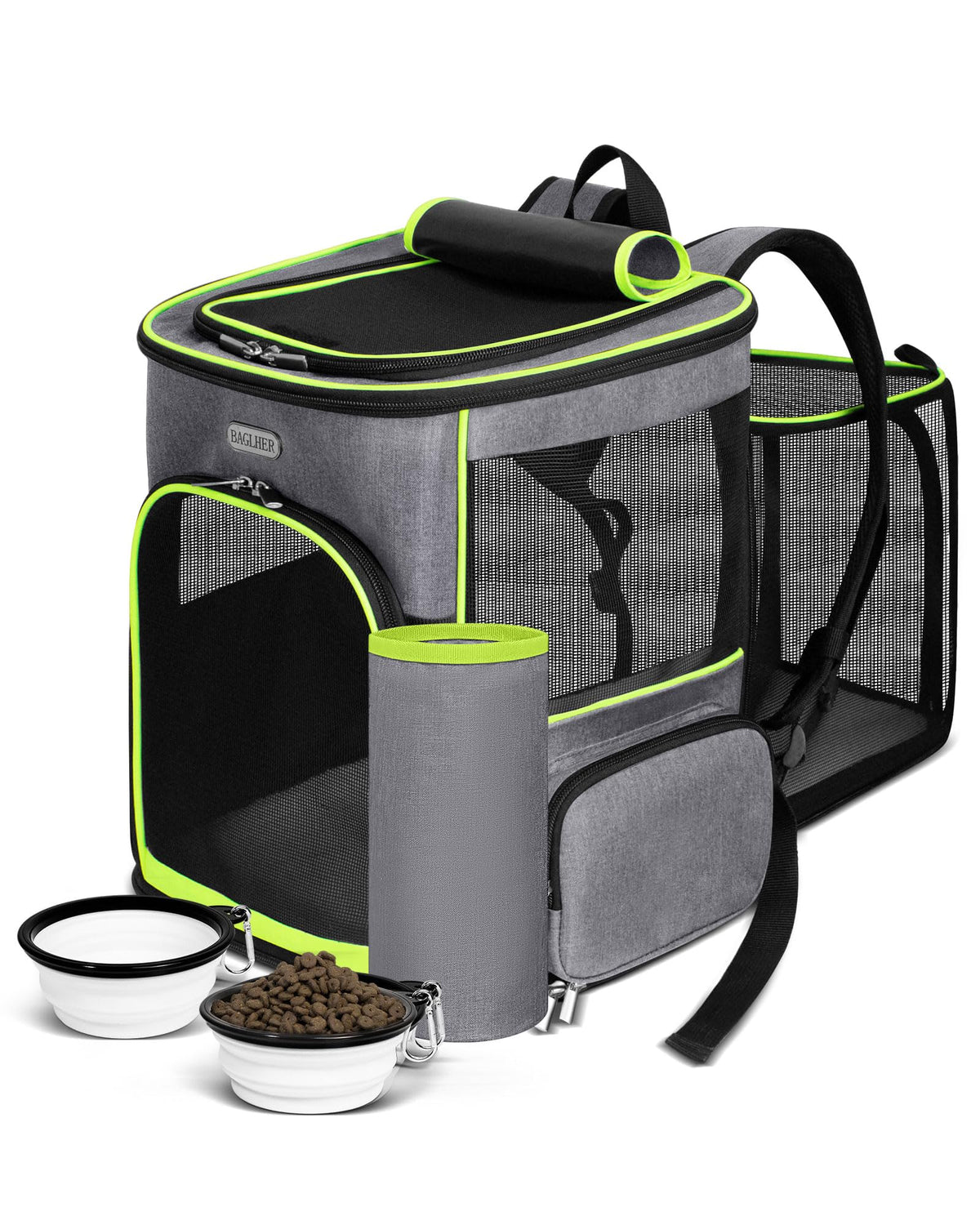 Airline Approved Pet Travel Backpack for Small & Medium Cats and Dogs