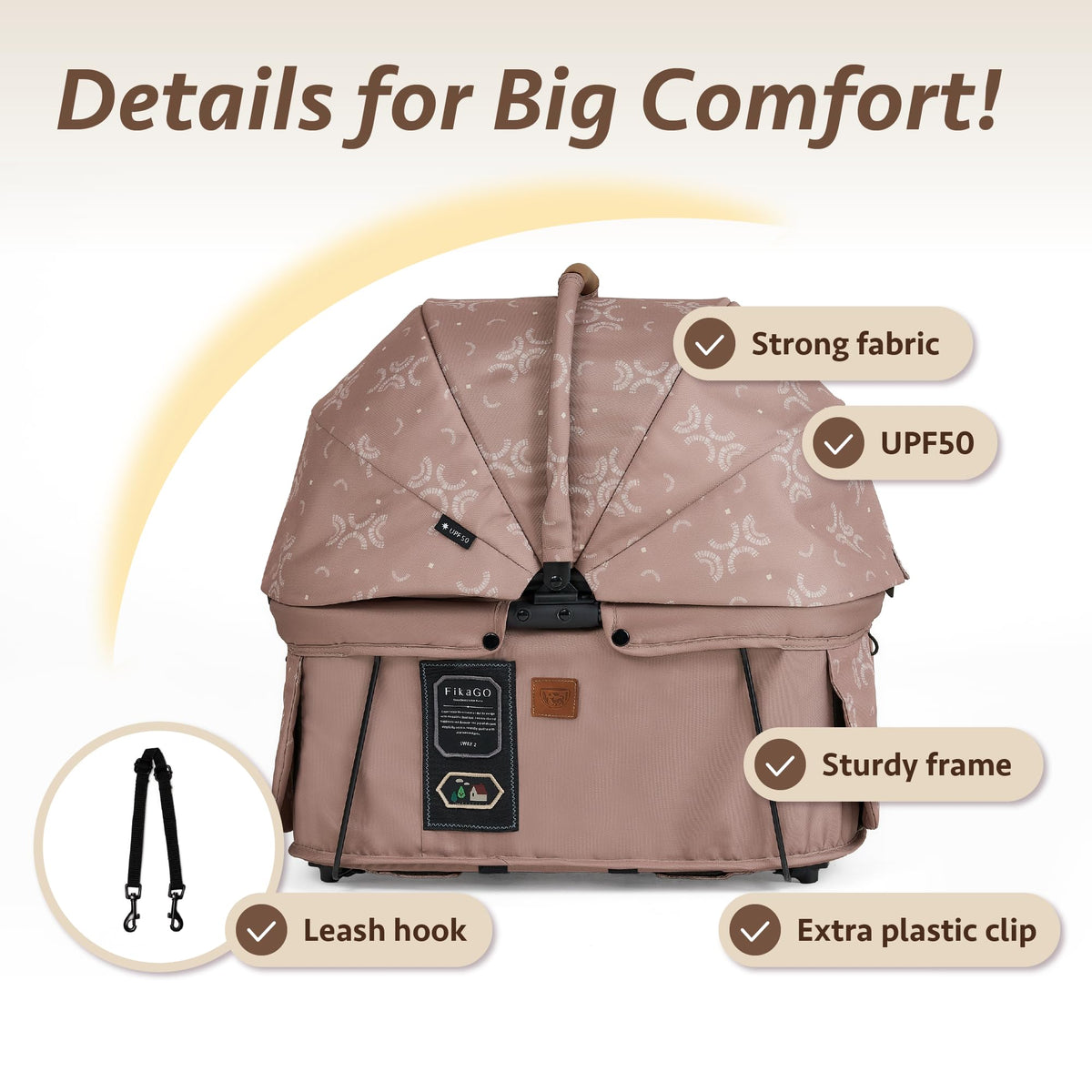 Small & Medium Dog Car Seat & Carrier Booster Seat