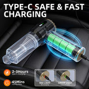 Cordless Handheld Vacuum Cleaner with 23000Pa Suction for Home & Car Cleaning