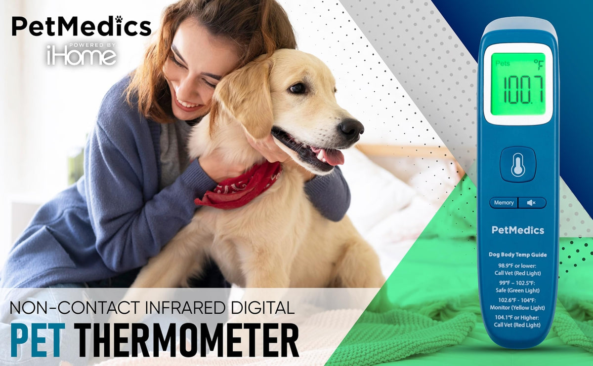 Non-Contact Pet Thermometer for Dogs & Cats with Digital Display