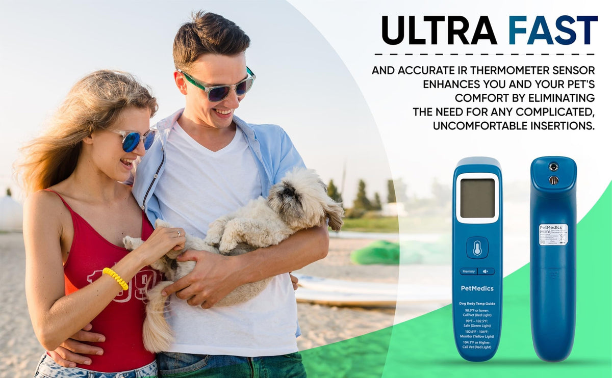 Non-Contact Pet Thermometer for Dogs & Cats with Digital Display