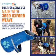 Reflective Dog Vest, Hi Vis Safety Gear for Low-Light Morning & Night Walks