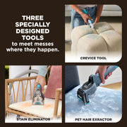 Portable Carpet & Upholstery Cleaner for Stain & Odor Removal