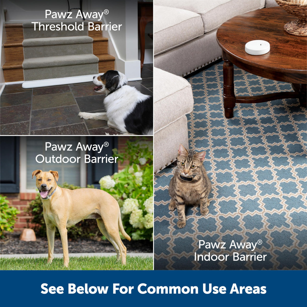 Adjustable Pet Barrier System for Cats & Dogs, Indoor Safety Fence